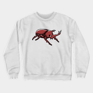 Rhino Beetle Design Crewneck Sweatshirt